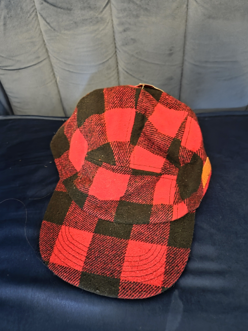 Nickelodeon Red and Black Buffalo Plaid Hat- Adventures Of Pete & Pete